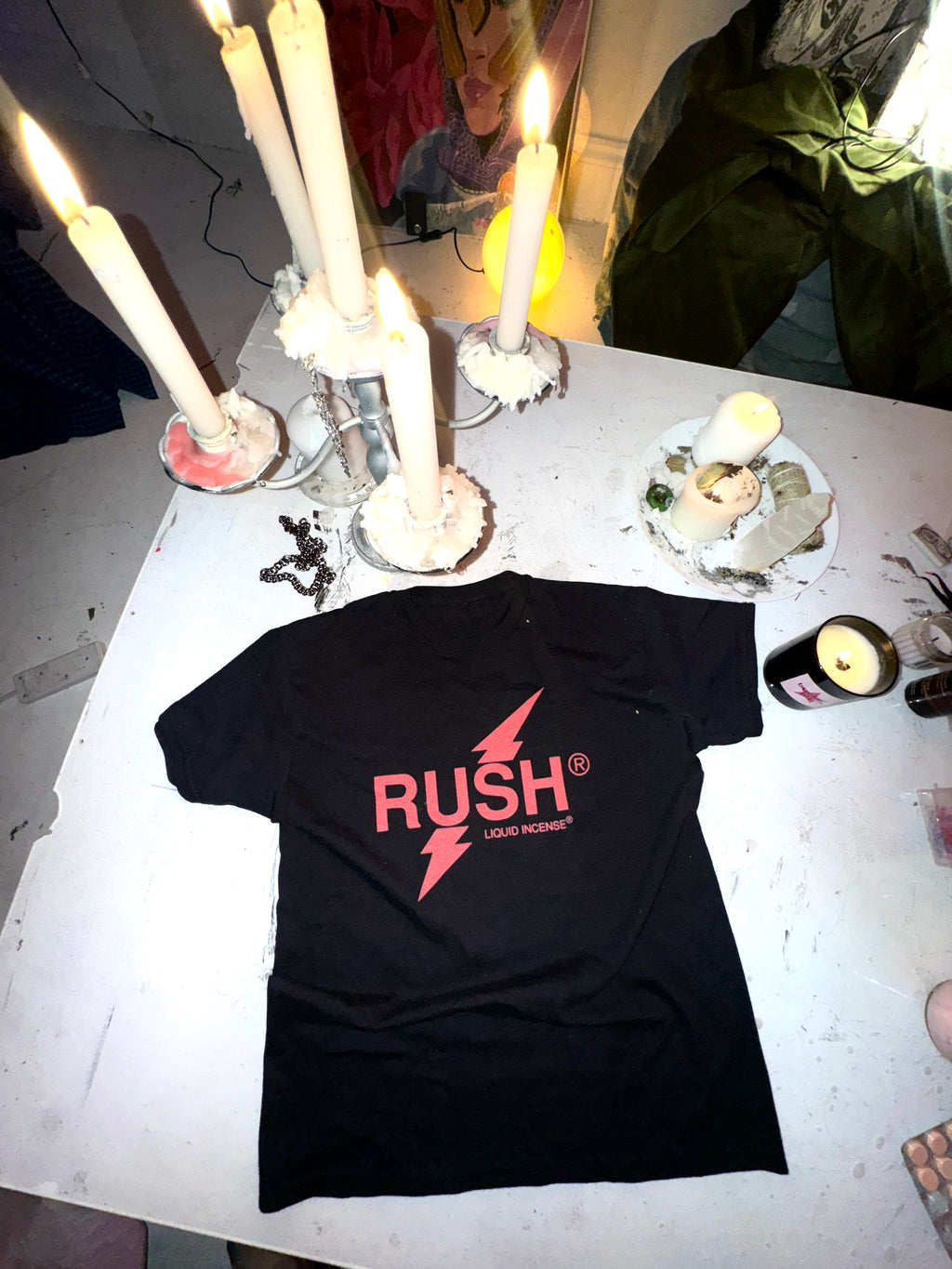 RUSH T SHIRT - BLACK