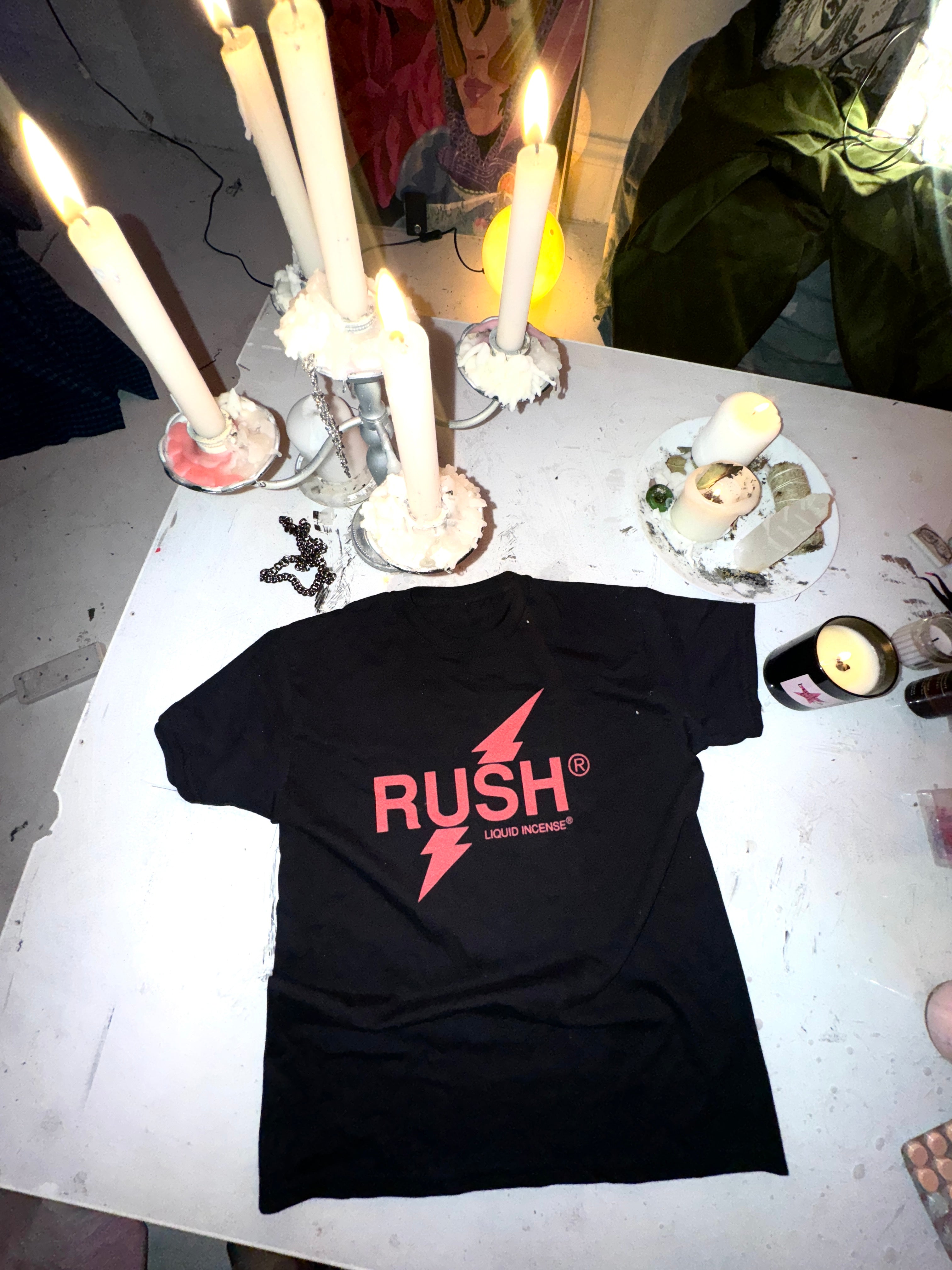 RUSH T SHIRT - BLACK