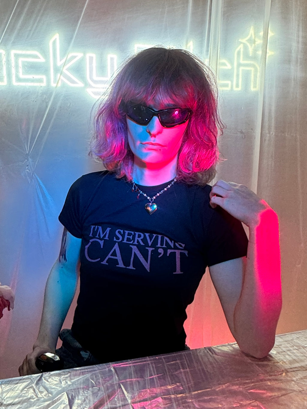 SERVING CAN'T TEE SHIRT