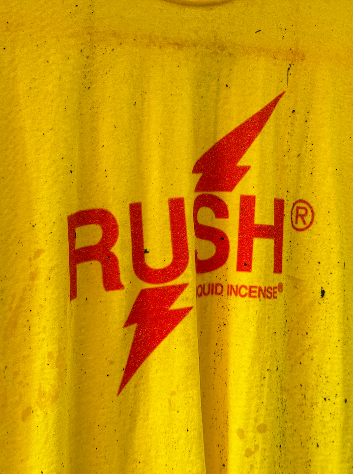 RUSH T SHIRT - YELLOW
